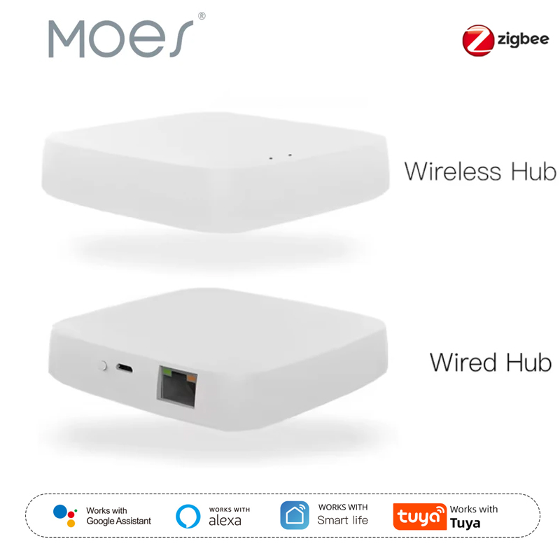 Smart Home Living - Moes Tuya ZigBee 3.0 Smart Gateway