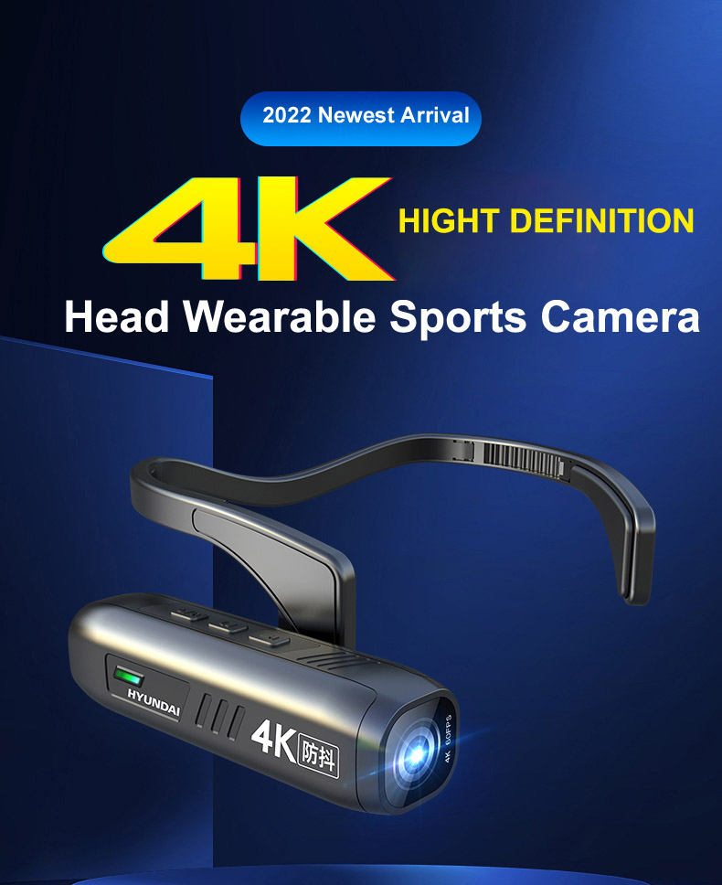 Smart Home Outdoor Camera - Smart Outdoor Sports 5K Kopf Tragbare