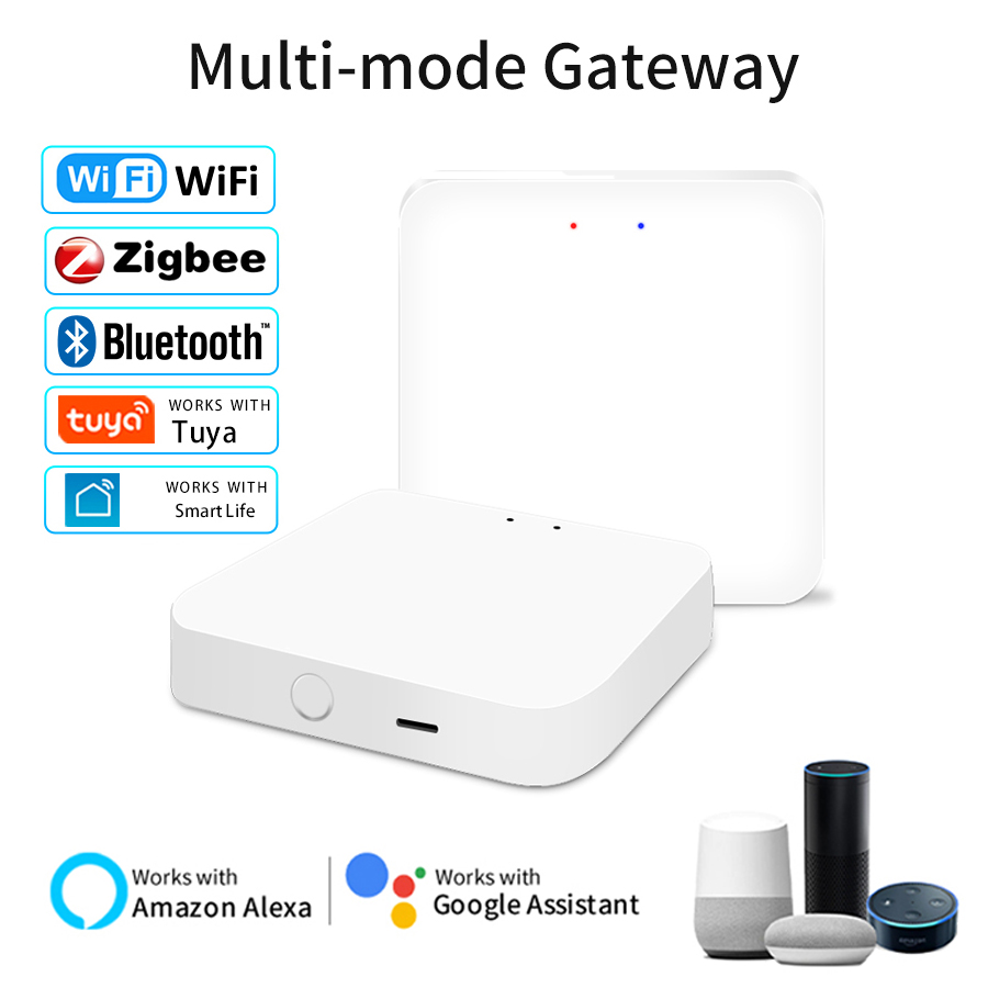 Smart Home Living - Tuya Smart Multi-Mode Gateway ZigBee Wi-Fi