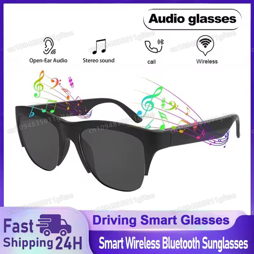 Smart Home Outdoor Camera - Neue Smart Bluetooth V5.3 Sonnenbrille Brille