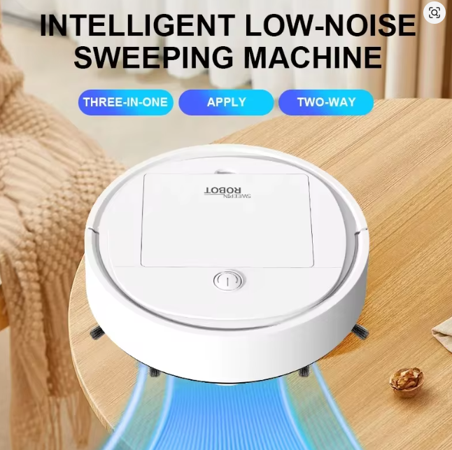 Smart Home Office - Intelligenter Kabelloser Roboter-Staubsauger 1500Pa 3-in-1 Wischen