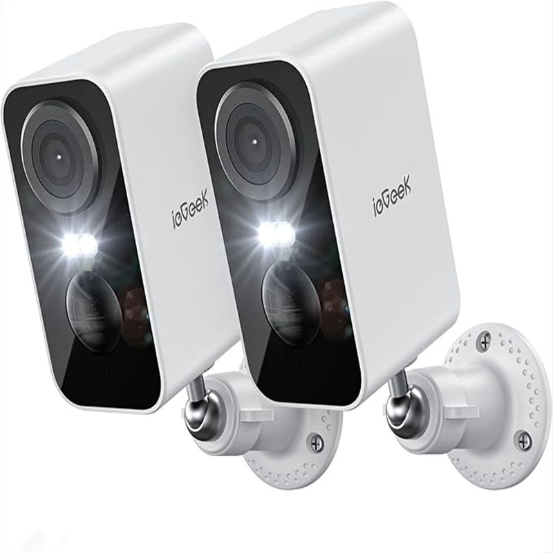 Smart Home Camera Ezviz - ieGeek 2 Stück 2K kabellose WLAN-Überwachungskamera