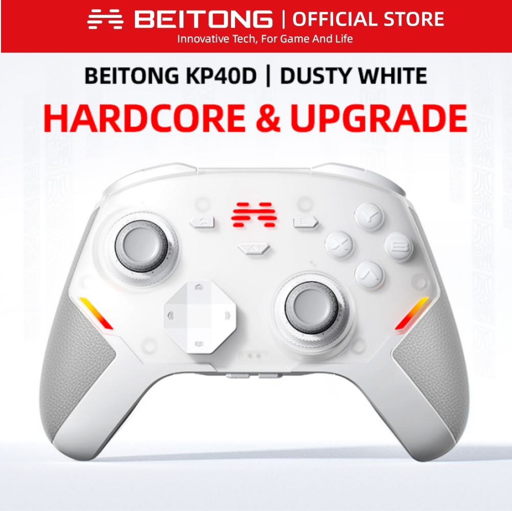 Smart Home Raspberry Pi - BEITONG KP40D Elite Gaming-Controller mit Hall-/Mikrovibrations-Trigger,