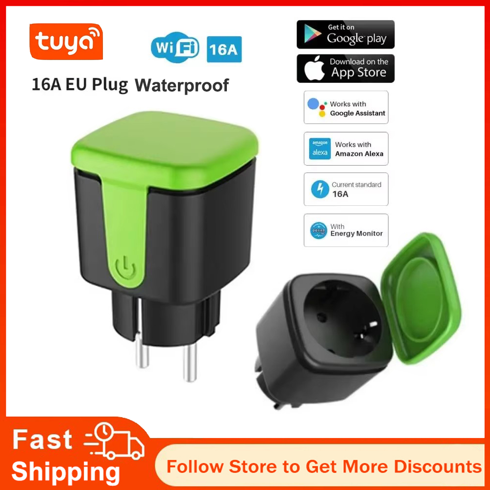 Smart Home Living - Tuya EU 16A WLAN Smart Wasserdichte