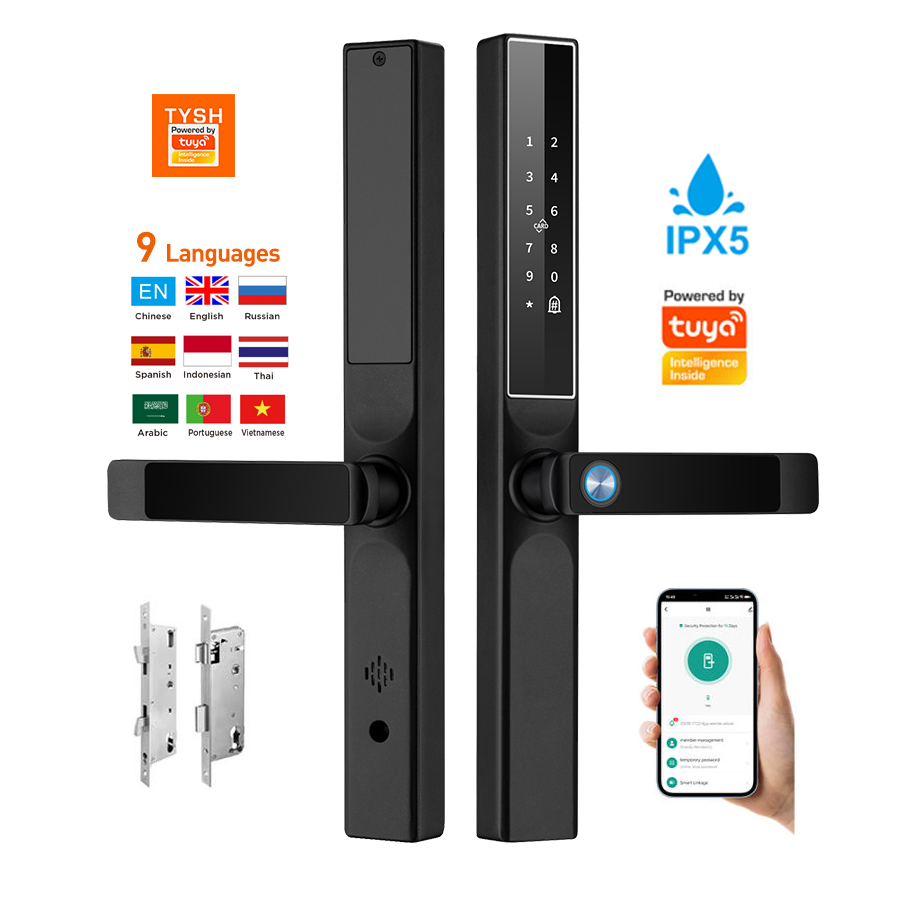 Smart Home Technology - Tuya App Fingerprint Türschloss Code Karte
