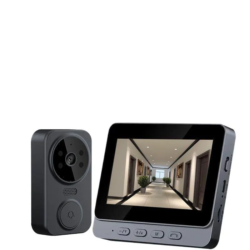 Smart Home Video Doorbell Installation - Intelligente Kabellose Video-Türklingel-Kamera HD Diebstahlsicherer Türspion