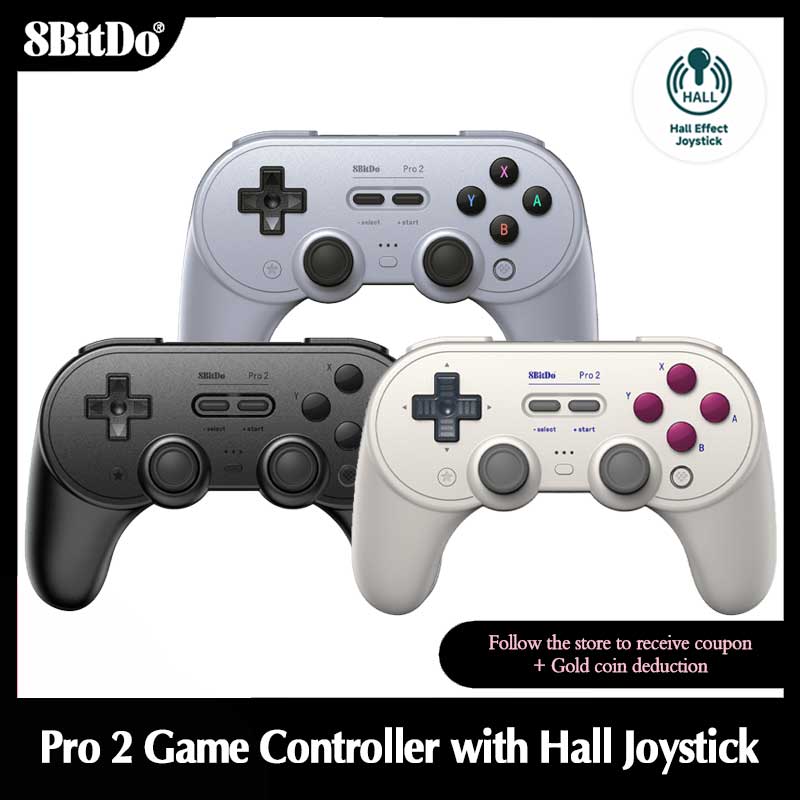 Smart Home Raspberry Pi - 8Bitdo Pro2 Bluetooth Game Controller Wireless