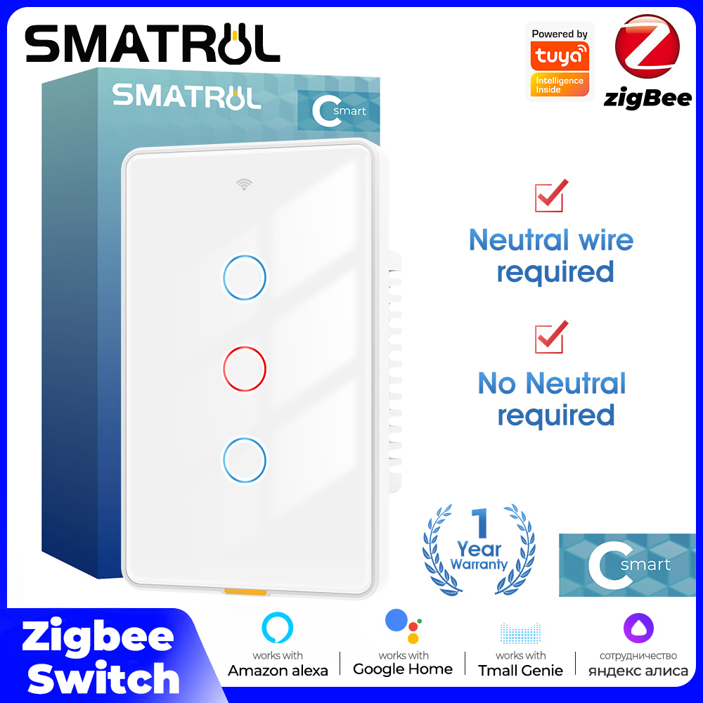 Smart Home Internet - Tuya Zigbee Smart Light Touch Schalter