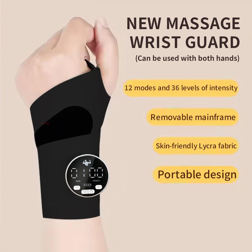 Smart Home Device - Beheiztes Handgelenk-Massagegerät zur Schmerzlinderung, Handmassagegerät für