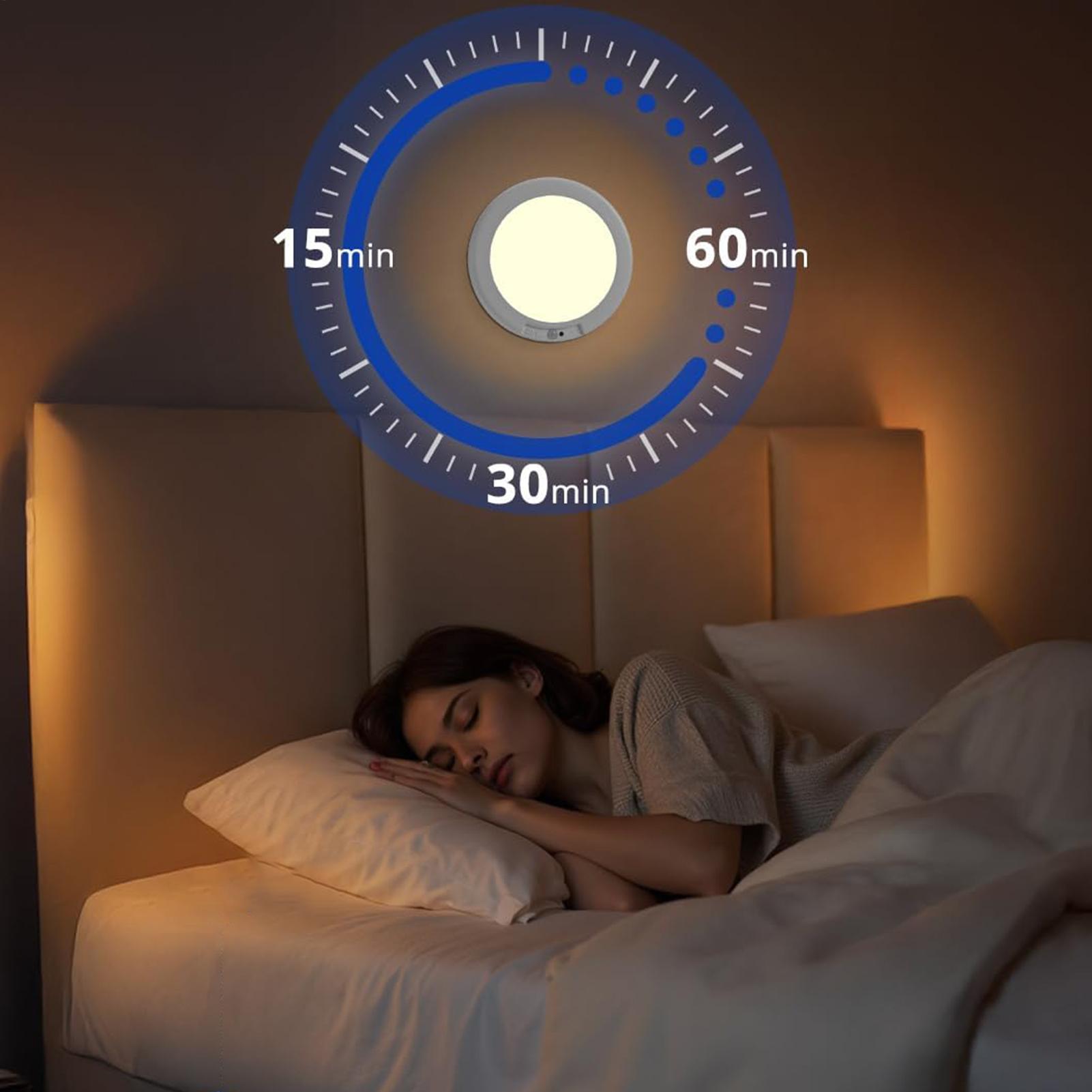 Motion Sensor Light - Bewegungssensor-Deckenleuchte, magnetisch, kabellos, wiederaufladbar, LED-Deckenleuchte, batteriebetrieben,
