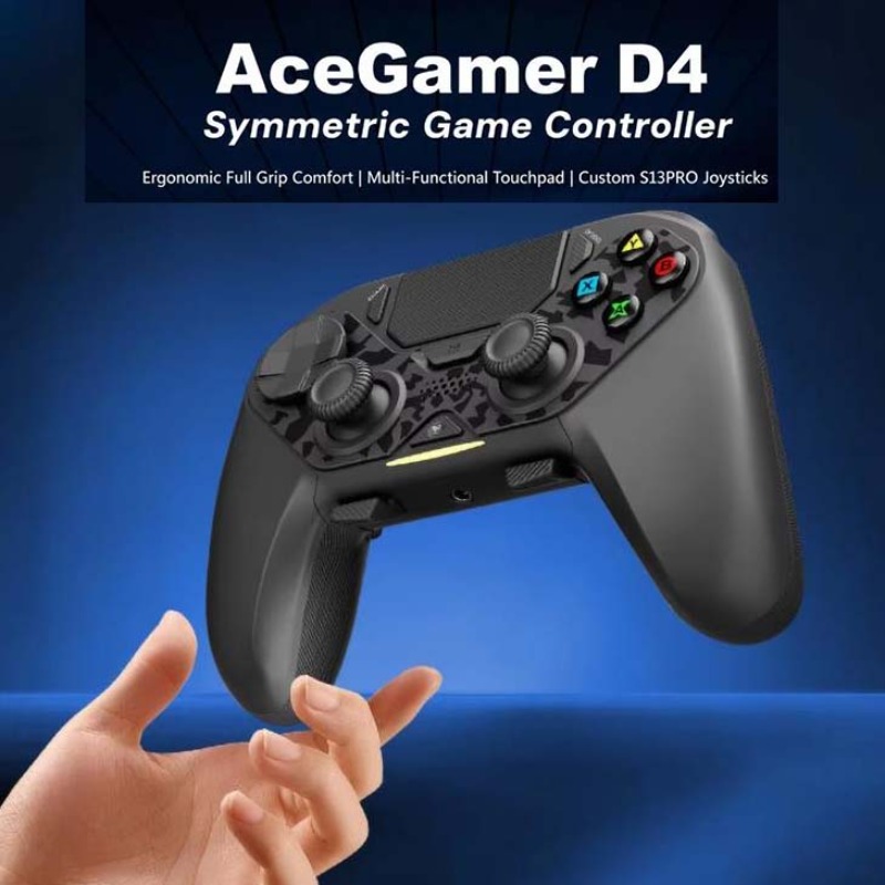 Smart Home Raspberry Pi - AceGamer D4 Kabelloser Steam-Controller Symmetrischer Bluetooth