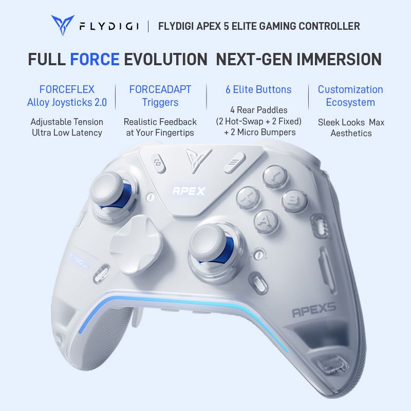 Smart Home Raspberry Pi - Original Flydigi APEX 5 Gaming-Controller Kabelloser