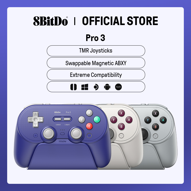 Smart Home Raspberry Pi - 8BitDo Pro 3 Kabelloser Gaming-Controller für