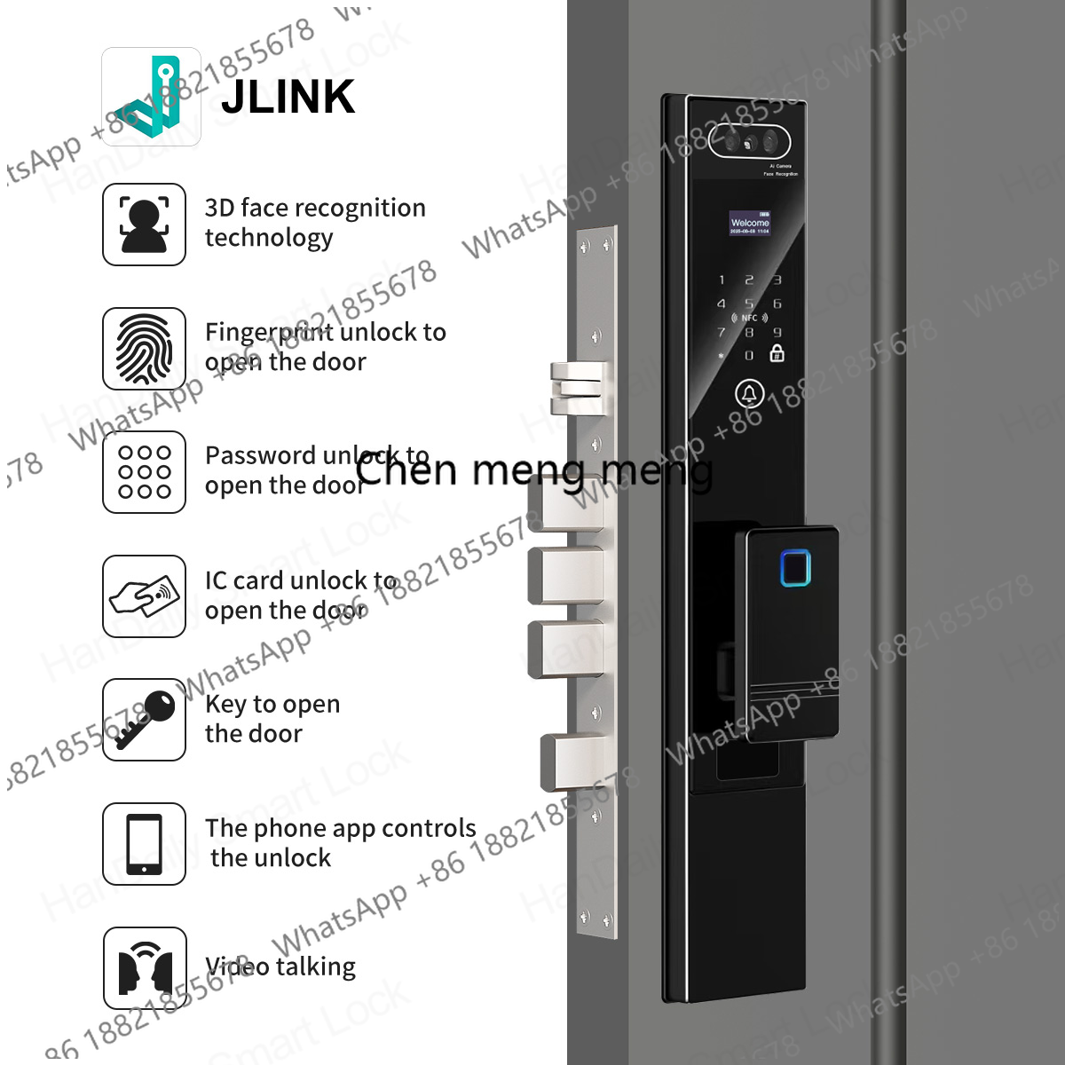 Handaily Fingerabdruck-Video-G – Smart Home Video Doorbell Installation Bewertung und Preis