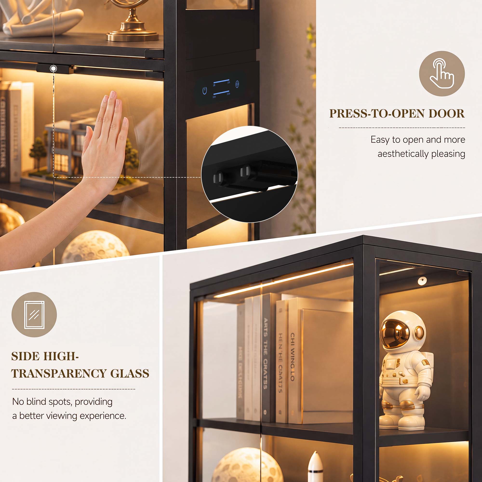 TCGBKAF 5-stufiger Vitrinensch – Motion Sensor Light Bewertung und Preis