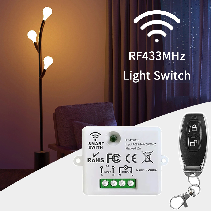 RF 433MHz Drahtloser Fernbedie – Smart Home Internet Bewertung und Preis