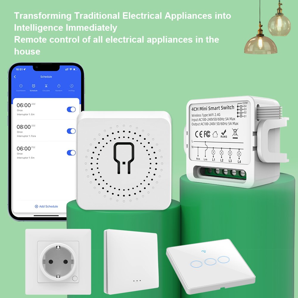Tuya WiFi Smart-Schalter 1/2/3 – Smart Home Device Bewertung und Preis