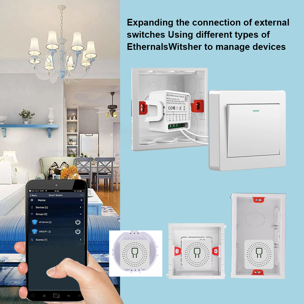 Tuya WiFi Smart-Schalter 1/2/3 – Smart Home Device Bewertung und Preis