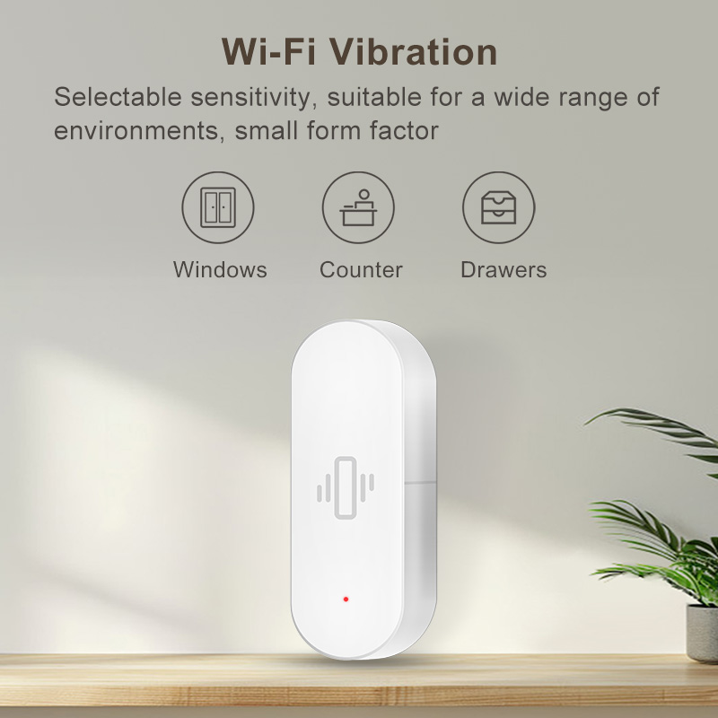 Tuya WiFi-Vibrationssensor, em – Smart Home Living Bewertung und Preis