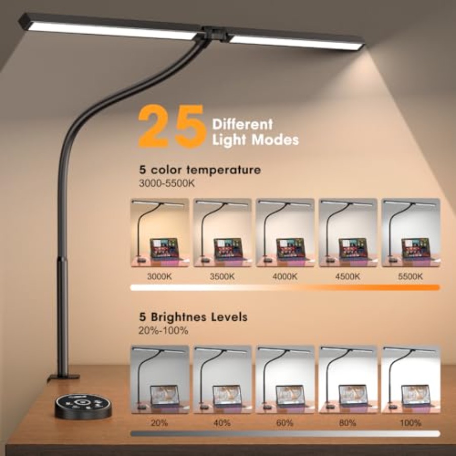 LED-Schreibtischlampe für Büro – Smart Home Office Bewertung und Preis