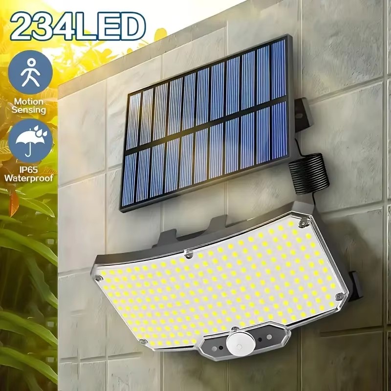 234 LED Solar-Außenleuchten mi – Motion Sensor Light Bewertung und Preis