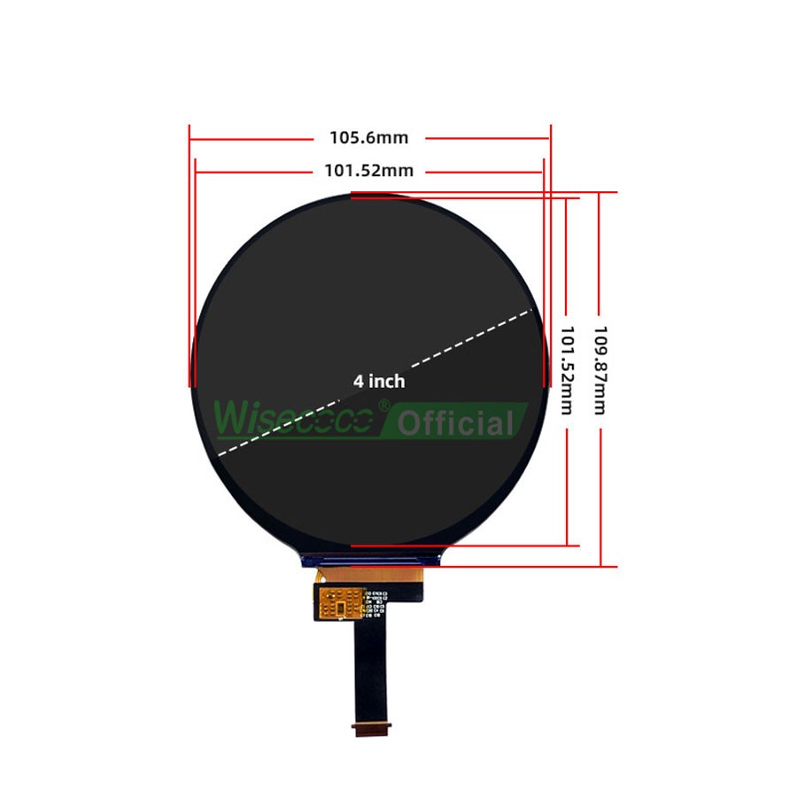 Wisecoco 4 Zoll rundes LCD-Dis – Smart Home Raspberry Pi Bewertung und Preis