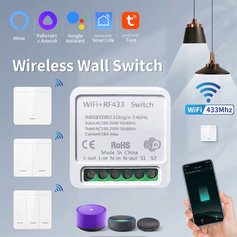 Tuya WiFi Smart Lichtschalter  – Smart Home Yale Bewertung und Preis