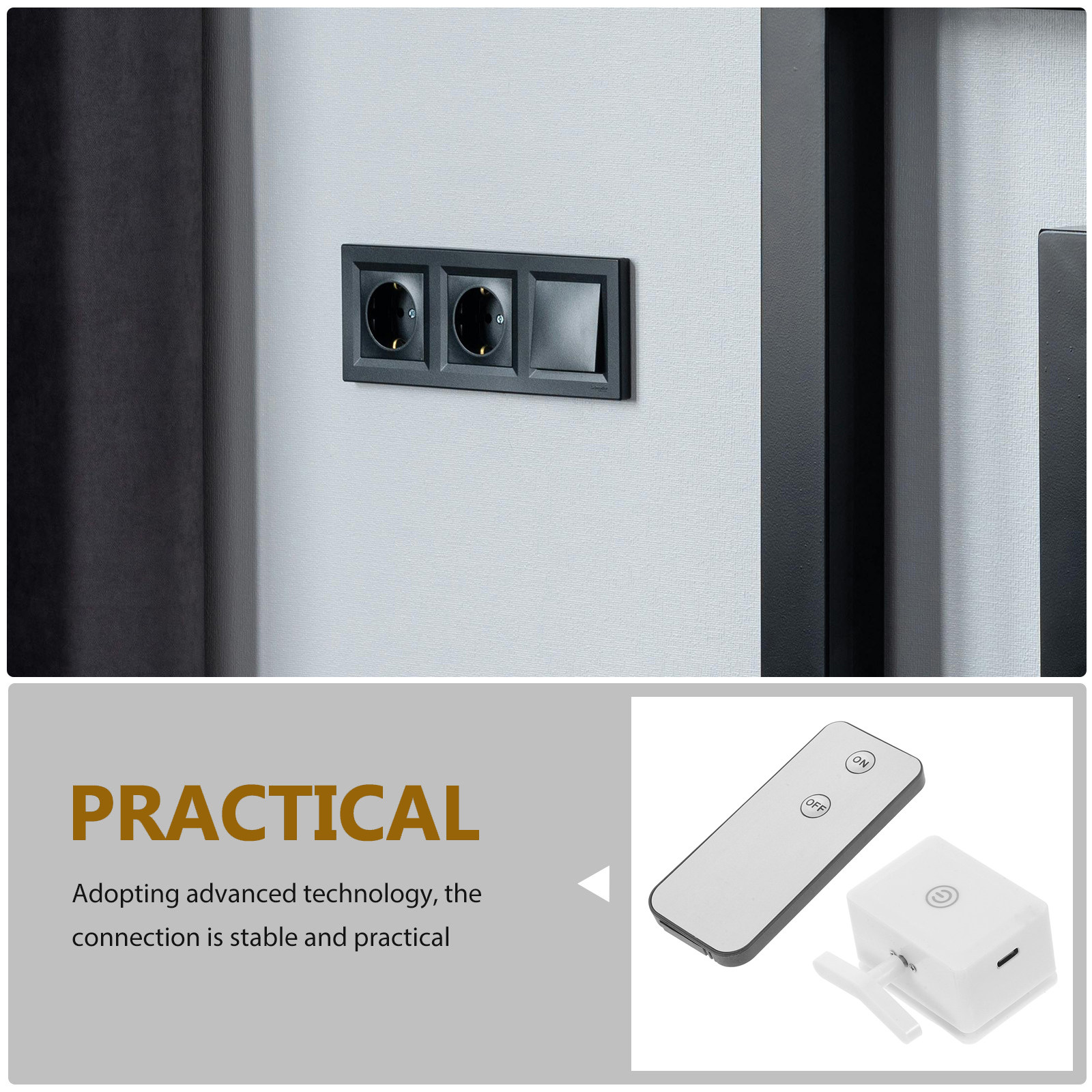 2 Sets Fernbedienungsschalter, – Smart Home Living Bewertung und Preis