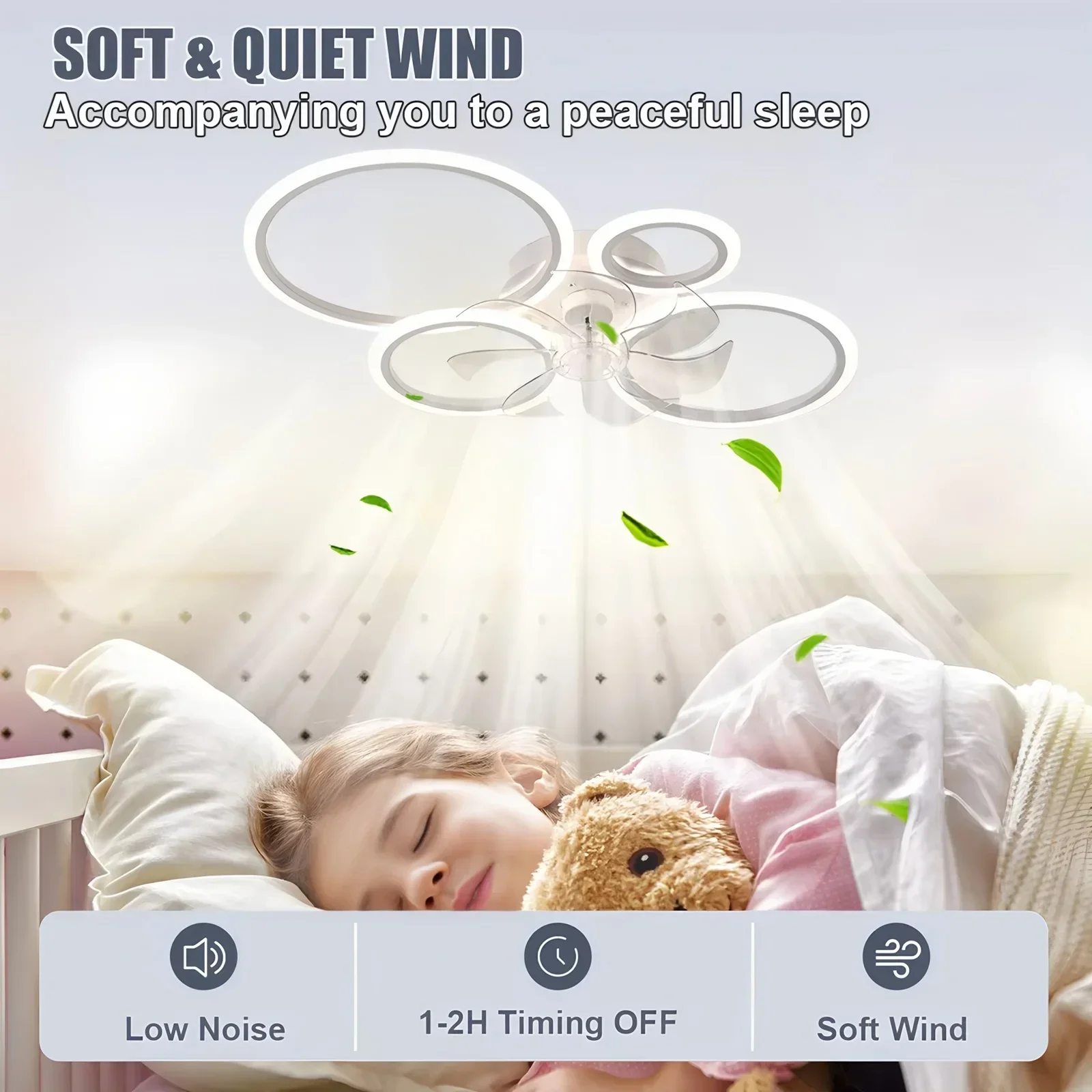 Ringförmiger Deckenventilator  – Smart Ceiling Fan Bewertung und Preis