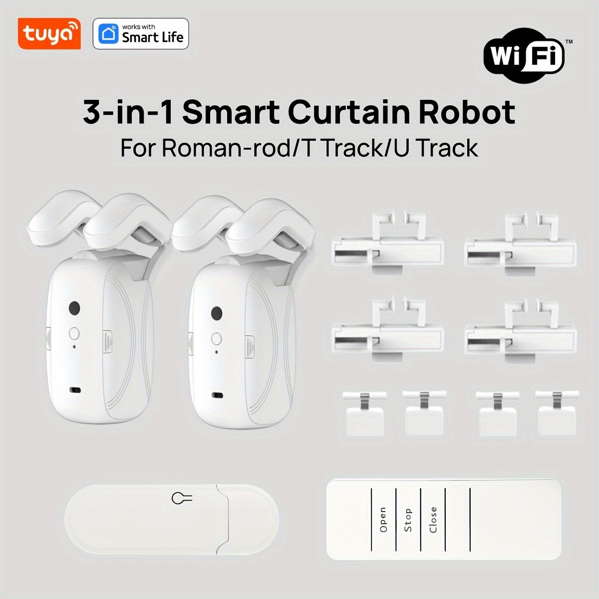 1/2 Stück Tuya Smart WiFi Vorh – Smart Home Living Bewertung und Preis