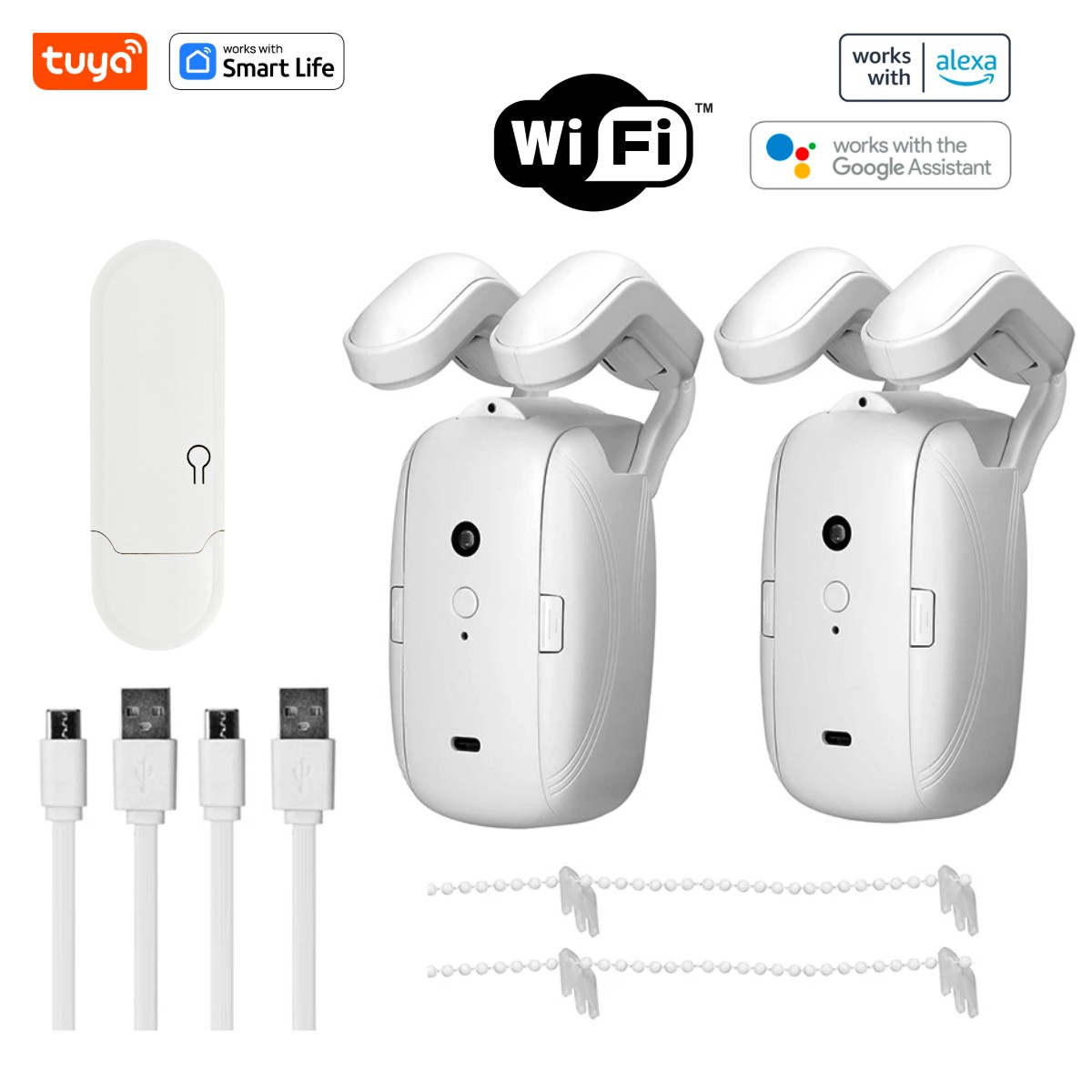 1/2 Stück Tuya Smart WiFi Vorh – Smart Home Living Bewertung und Preis