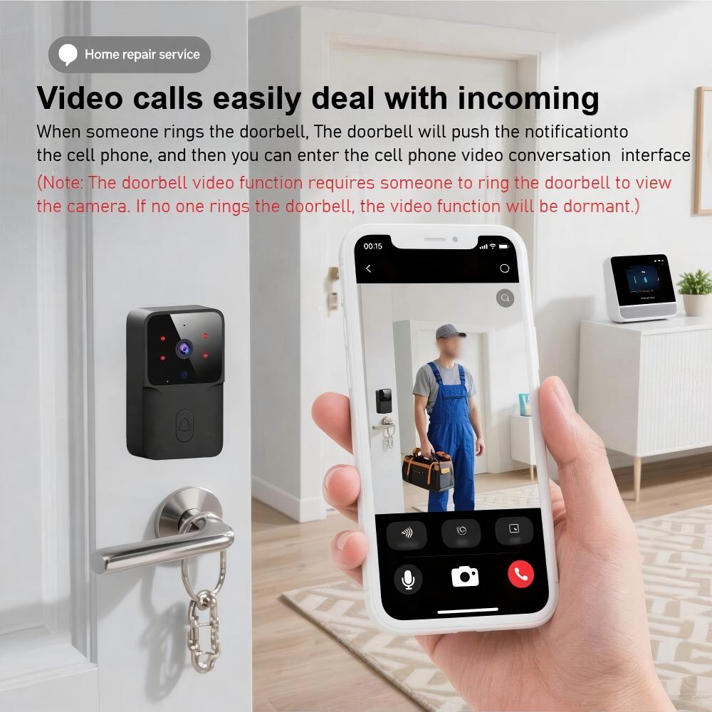Smart WiFi Drahtlose Türklinge – Smart Home Video Doorbell Installation Bewertung und Preis