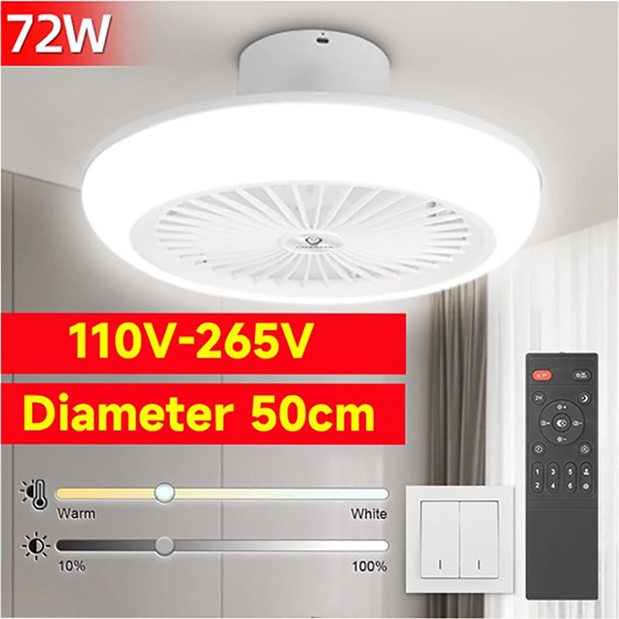 72 W Deckenventilator, Deckenl – Smart Ceiling Fan Bewertung und Preis