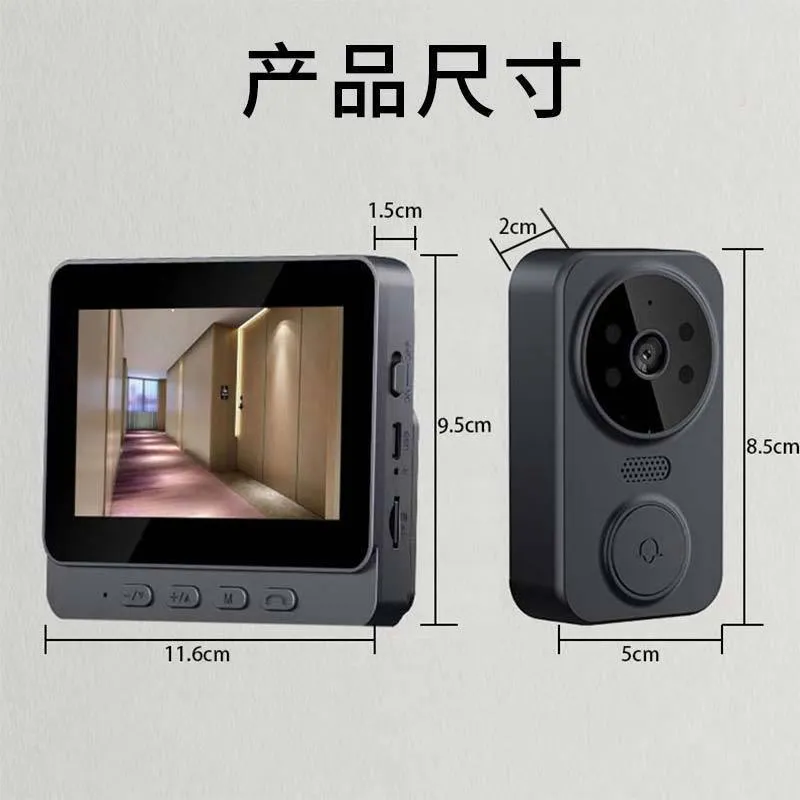 Intelligente Kabellose Video-T – Smart Home Video Doorbell Installation Bewertung und Preis