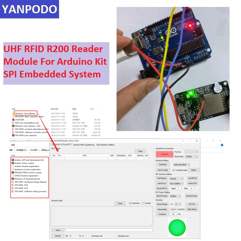 R200 Chip UHF RFID Lesermodul- – Smart Home Raspberry Pi Bewertung und Preis