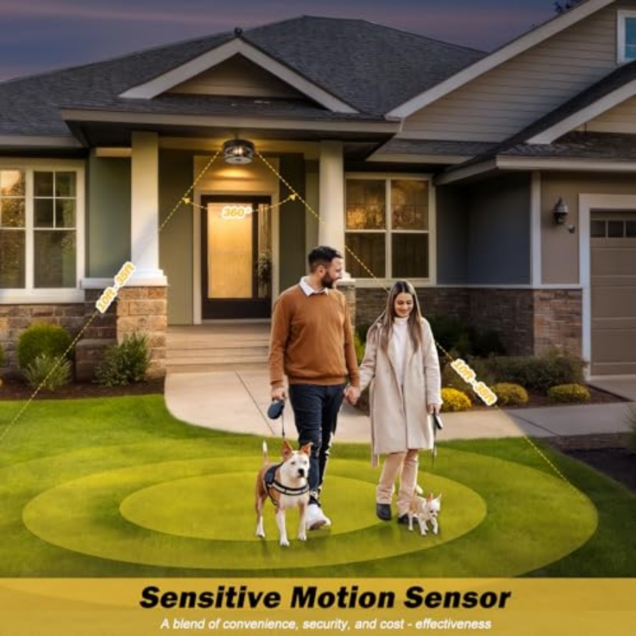 Deckenleuchte mit Bewegungsmel – Motion Sensor Light Bewertung und Preis