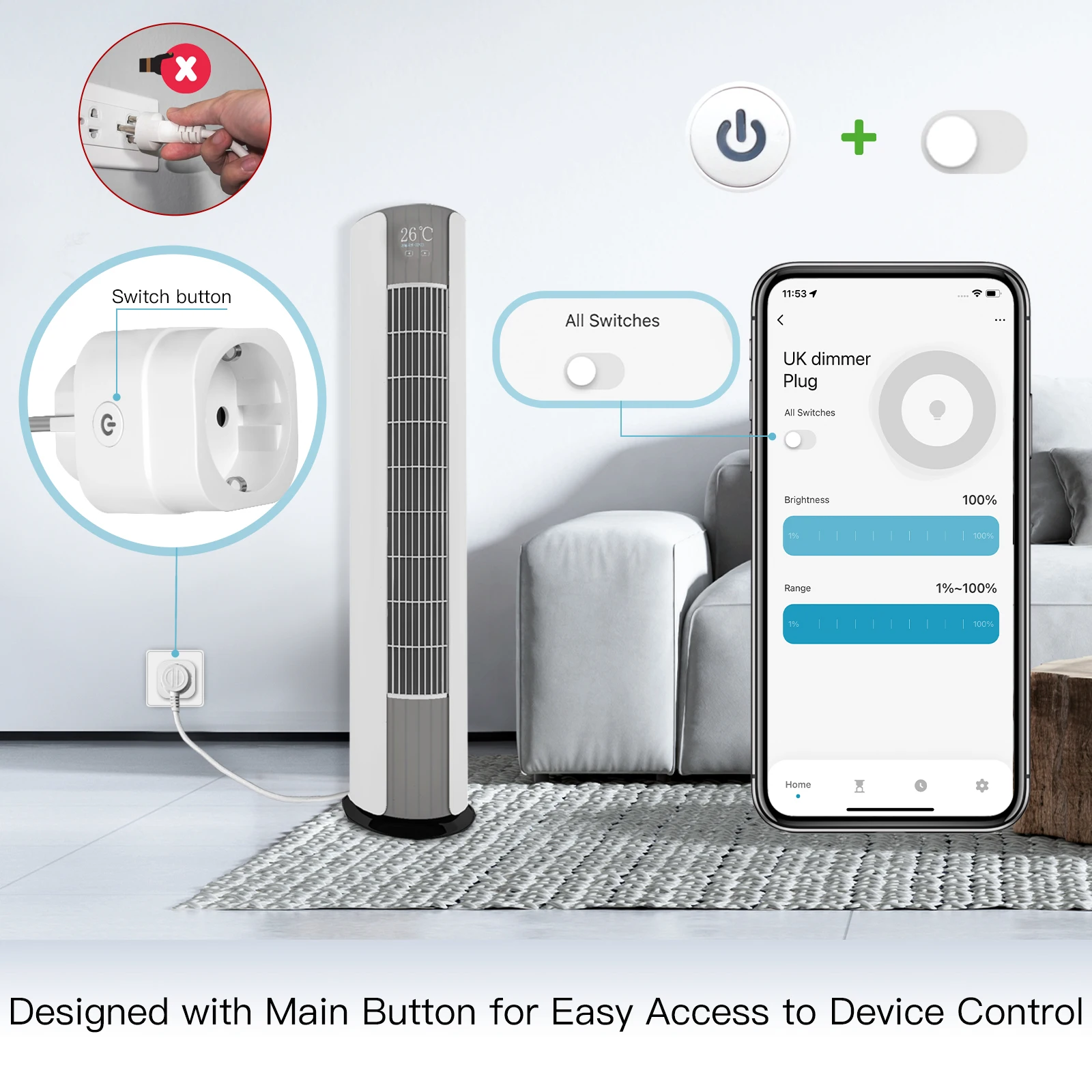 MOES Tuya WiFi Smart Plug, dim – Smart Home Technology Bewertung und Preis
