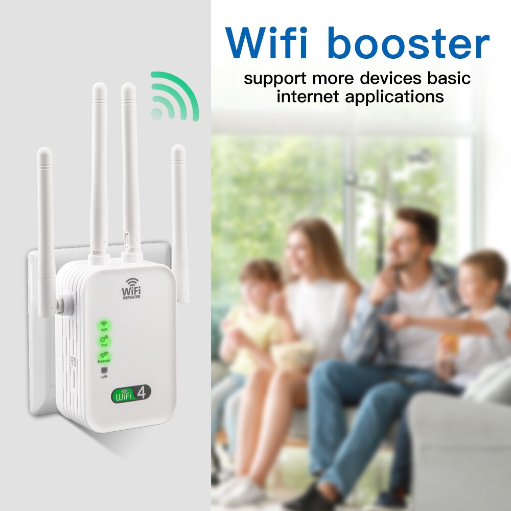 300m WLAN-Repeater Wi-Fi-Verst – Smart Home Office Bewertung und Preis