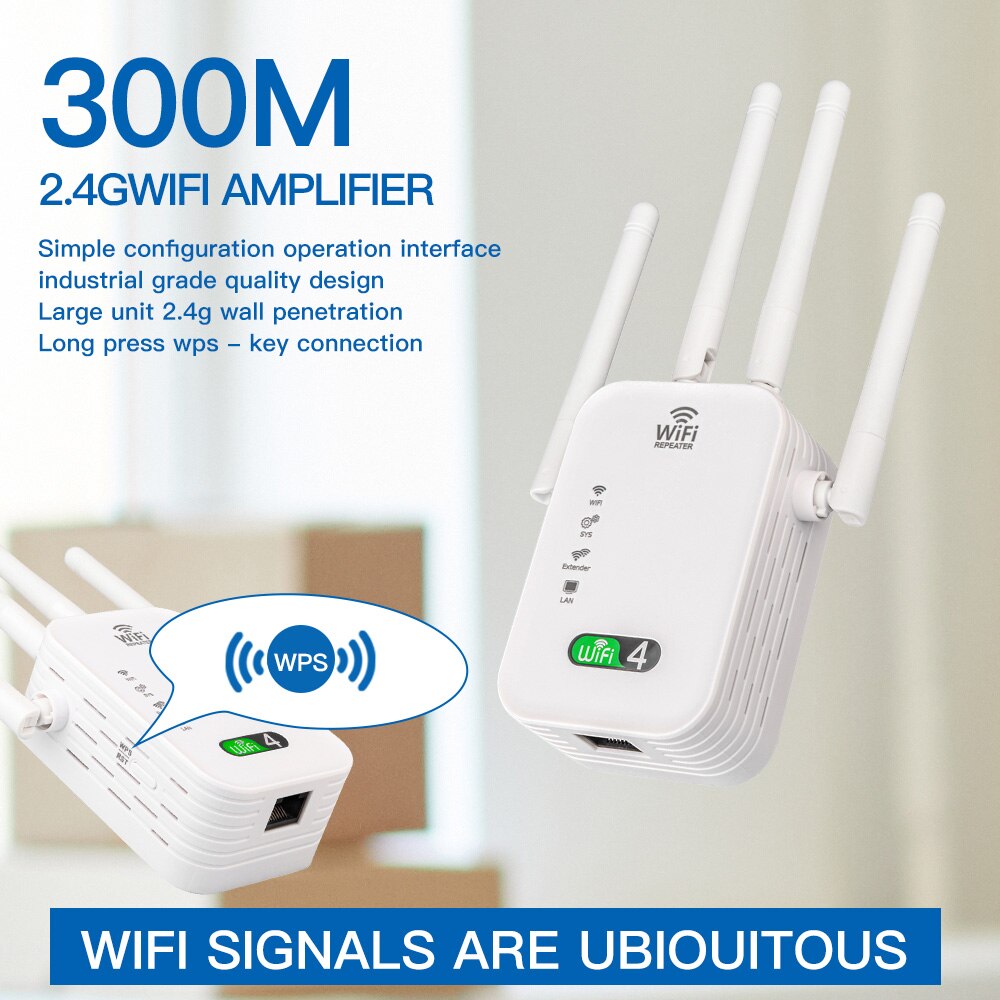 300m WLAN-Repeater Wi-Fi-Verst – Smart Home Office Bewertung und Preis