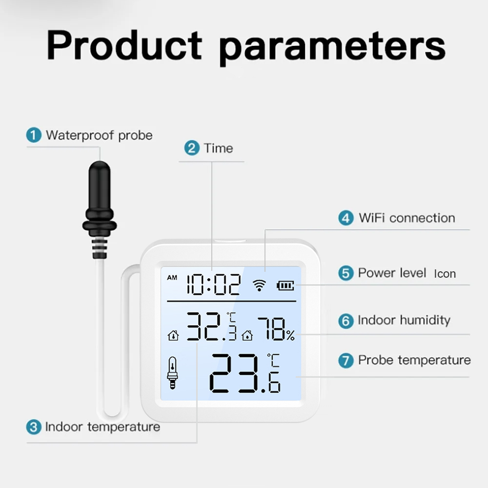 WLAN-Feuchtigkeits- und Temper – Smart Home Internet Bewertung und Preis