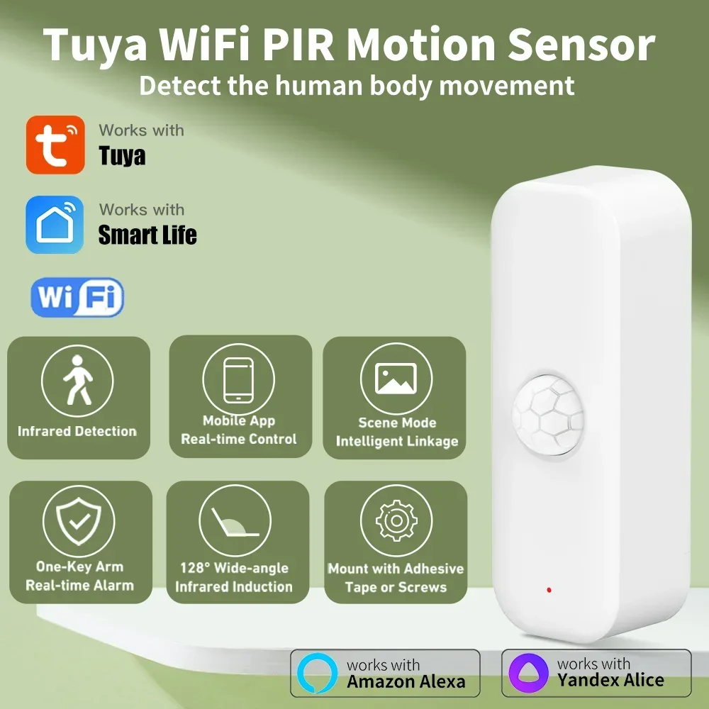 Tuya WiFI Motion Sensor PIR Sm – Smart Home Yale Bewertung und Preis