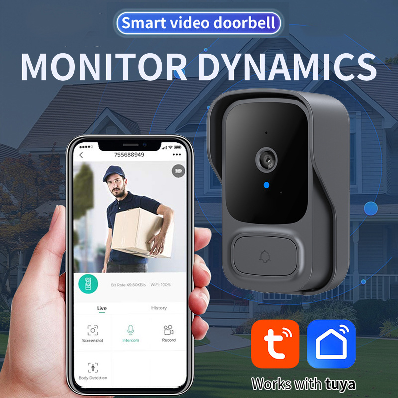 Tuay WLAN-Türklingelkamera mit – Smart Home Video Doorbell Installation Bewertung und Preis