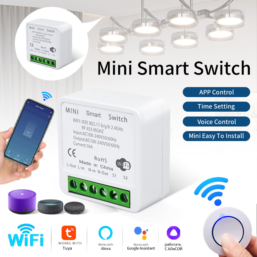RF433Mhz 16A/20A Tuya WiFi Sma – Smart Home Internet Bewertung und Preis