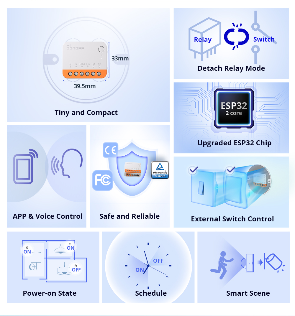 Sonoff Mini R4 Extreme WLAN Sm – Smart Home Yale Bewertung und Preis