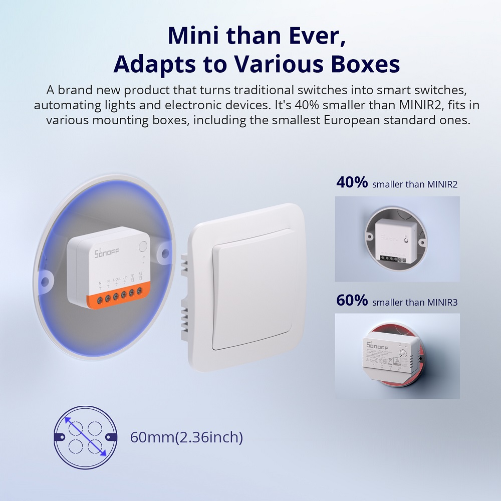 Sonoff Mini R4 Extreme WLAN Sm – Smart Home Yale Bewertung und Preis